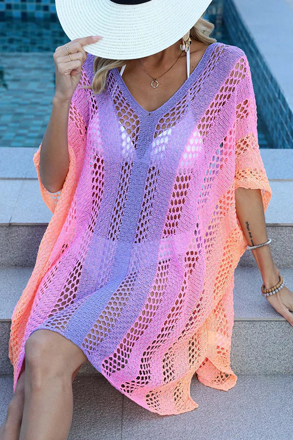 Ocevara Colorful Hollow Fashion Swimsuits Cover Up - image 2
