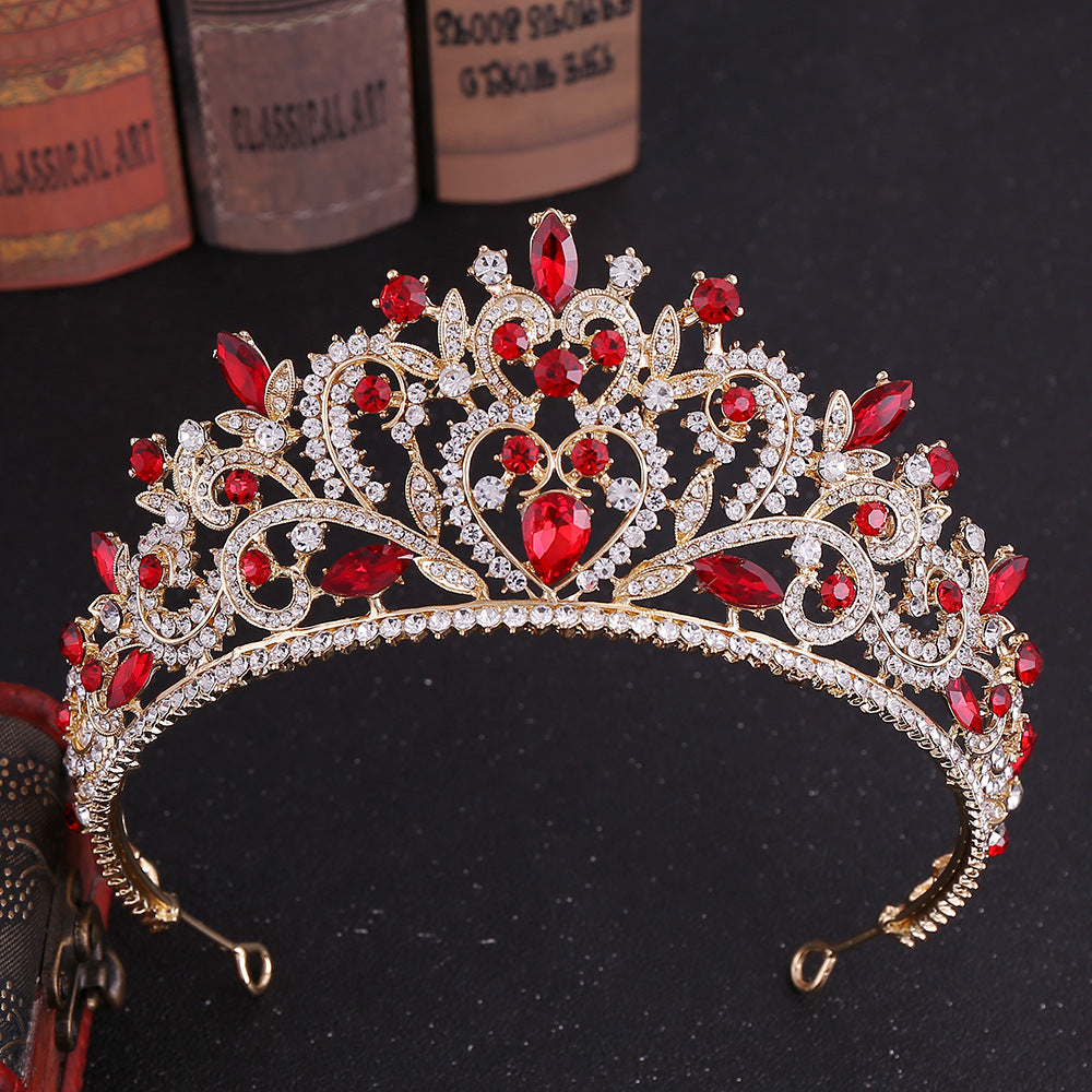 OMB1006 - New Crystal Crown Quinceanera Wedding Dress Accessories Headdress Sweet 16th Birthday Crown