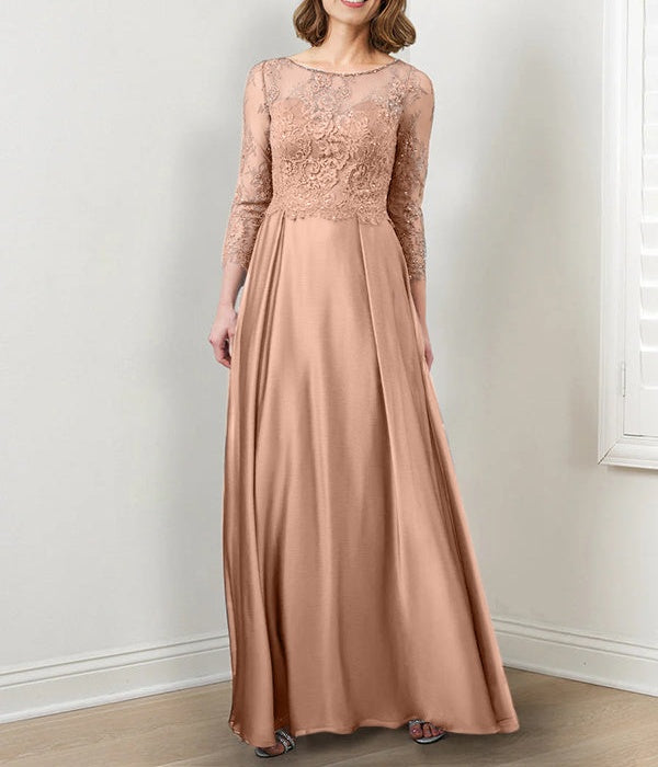 A-Line/Princess Mother of the Bride Dresses with Applique & Sequins