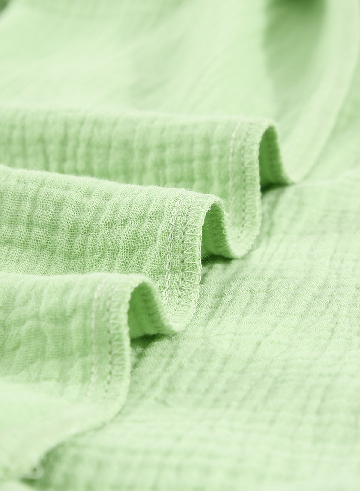Ocevara Ocevara - White Solid Color Long Sun-proof Cardigan Cover Up - image 34