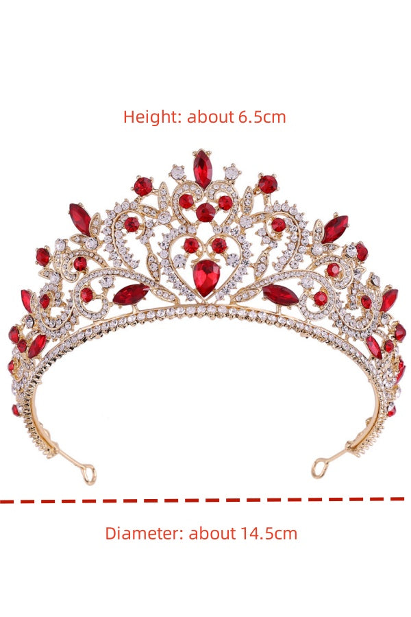 OMB1006 - New Crystal Crown Quinceanera Wedding Dress Accessories Headdress Sweet 16th Birthday Crown