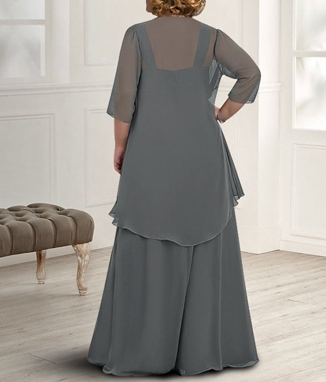 A-Line/Princess Spaghetti Straps Mother of the Bride Dresses with Jacket
