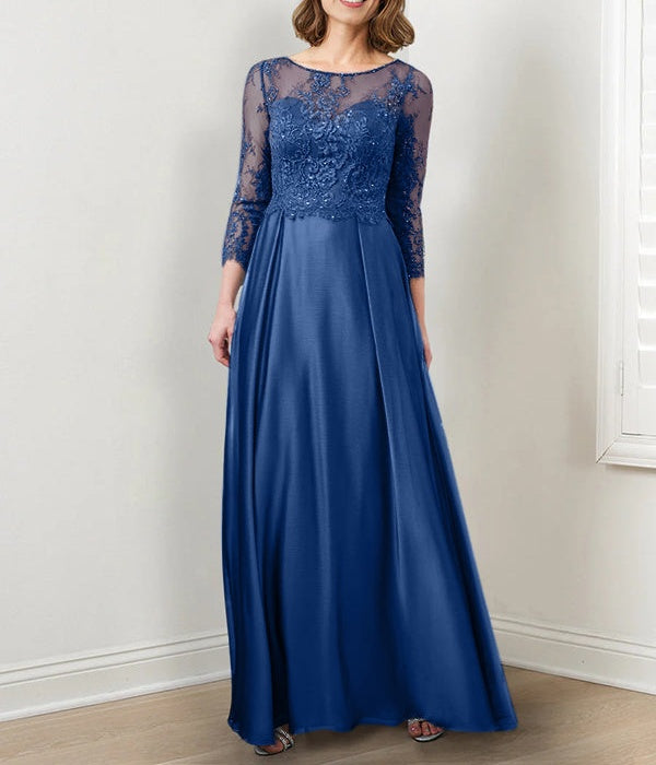 A-Line/Princess Mother of the Bride Dresses with Applique & Sequins