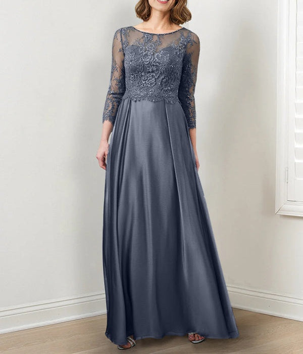 A-Line/Princess Mother of the Bride Dresses with Applique & Sequins