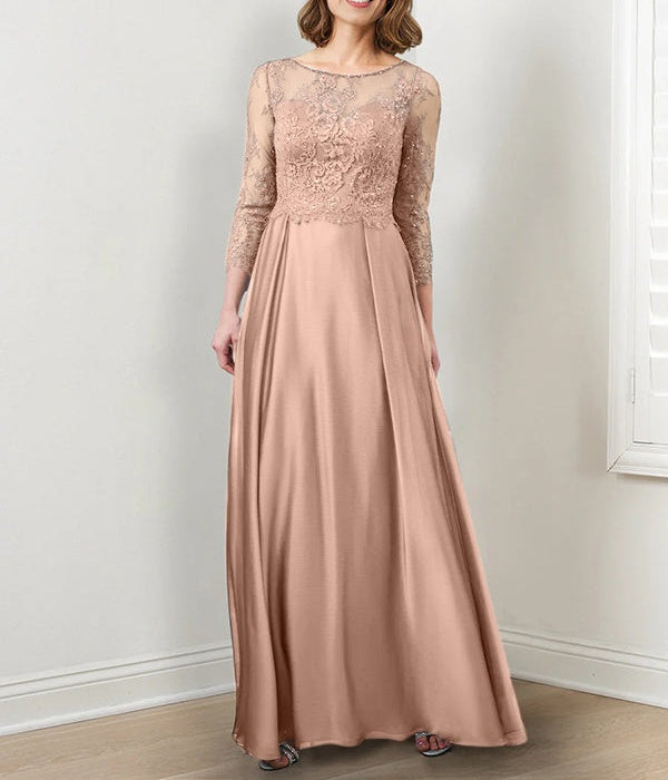 A-Line/Princess Mother of the Bride Dresses with Applique & Sequins