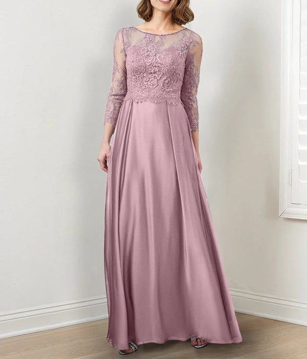 A-Line/Princess Mother of the Bride Dresses with Applique & Sequins