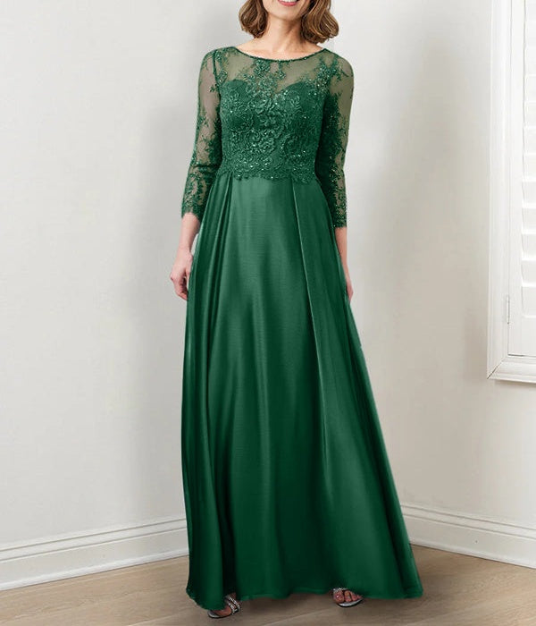 A-Line/Princess Mother of the Bride Dresses with Applique & Sequins