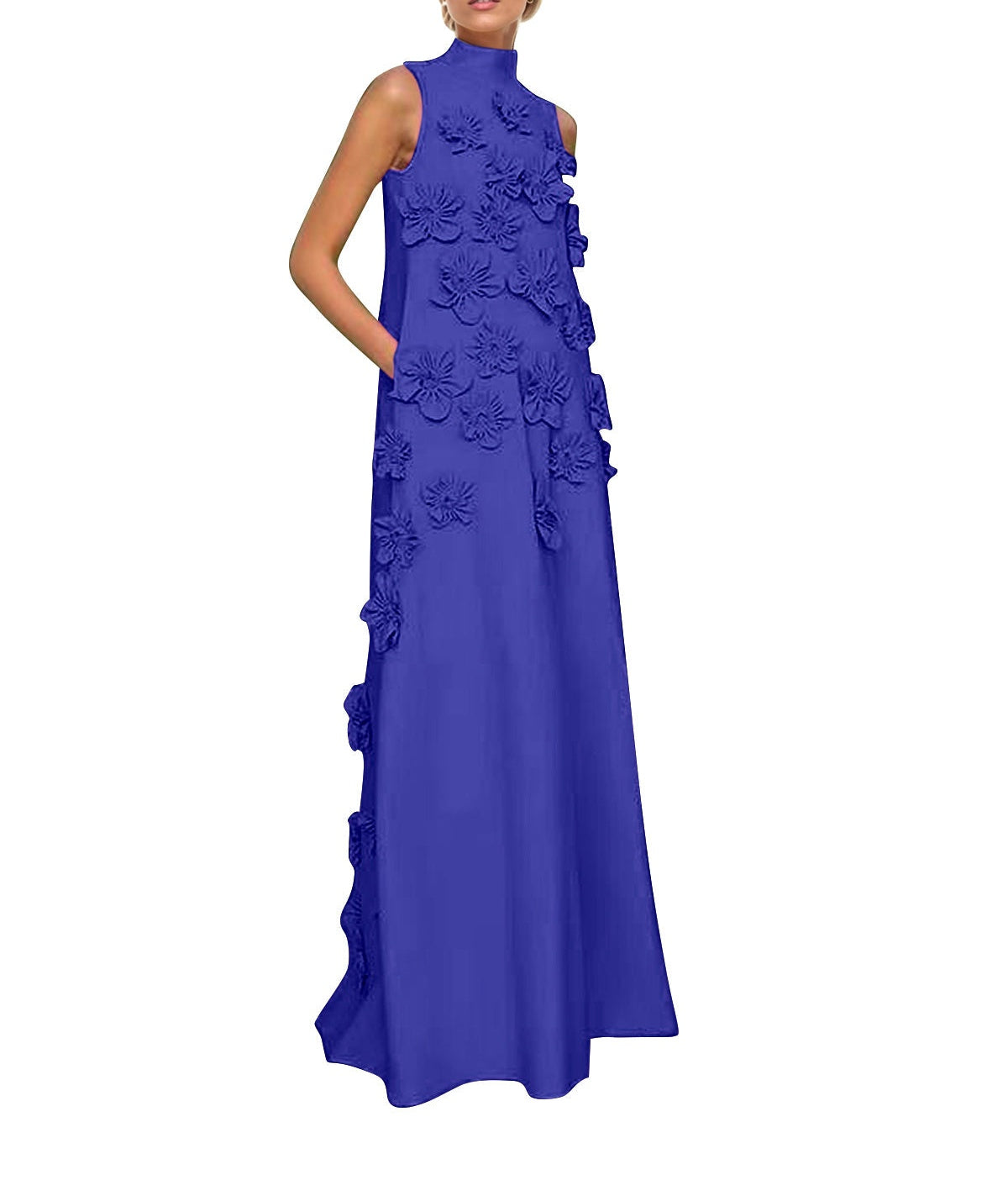 Hank Flower Embellished Maxi Dress