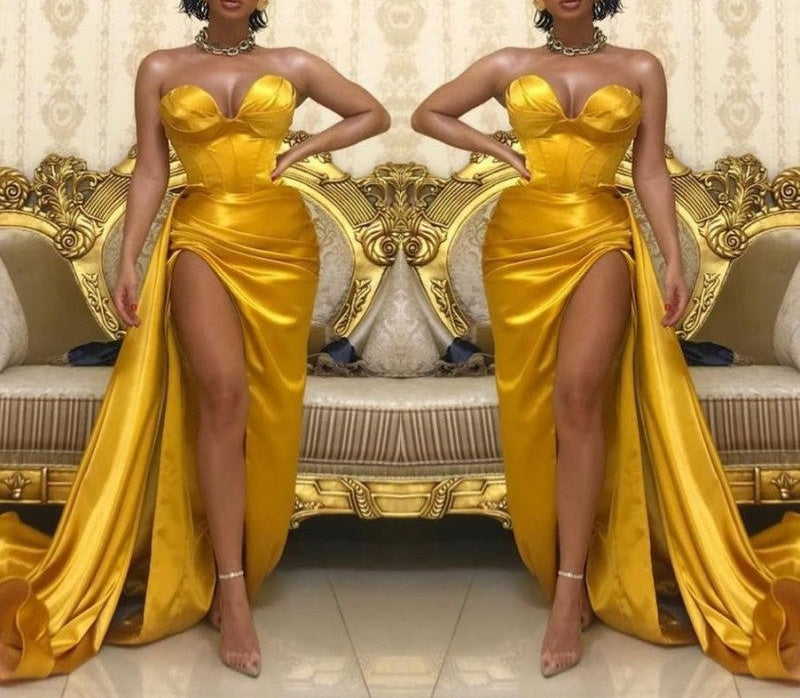 Sexy Sweetheart Long Prom Dress With Split Online