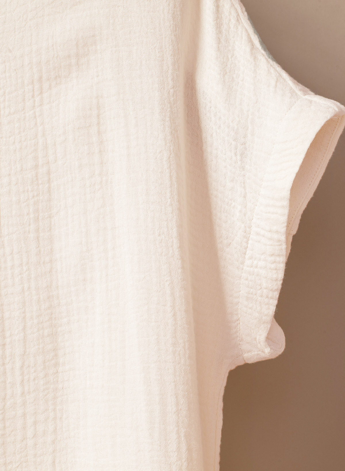 Ocevara Ocevara - White Solid Color Long Sun-proof Cardigan Cover Up - image 42