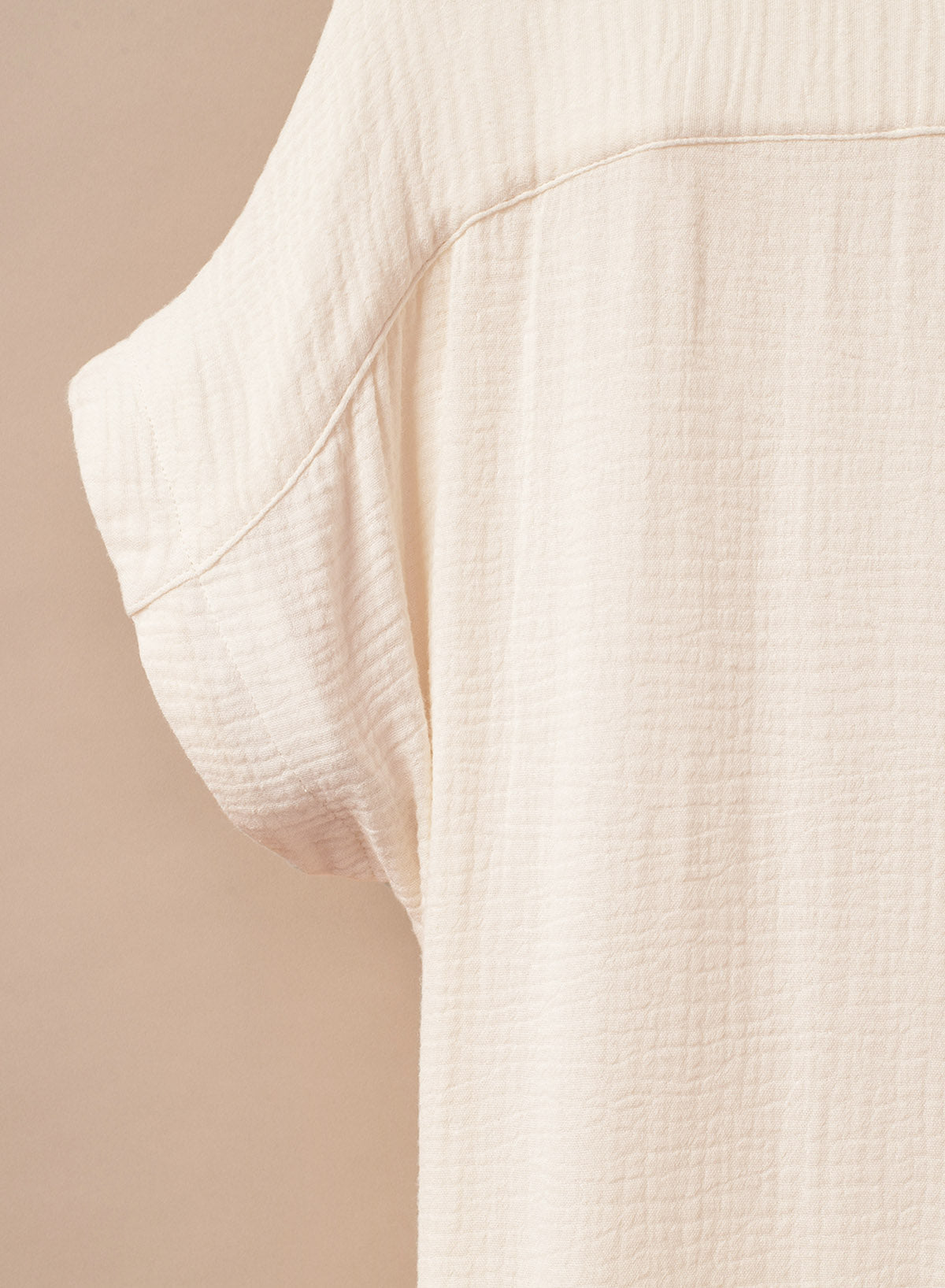 Ocevara Ocevara - White Solid Color Long Sun-proof Cardigan Cover Up - image 39