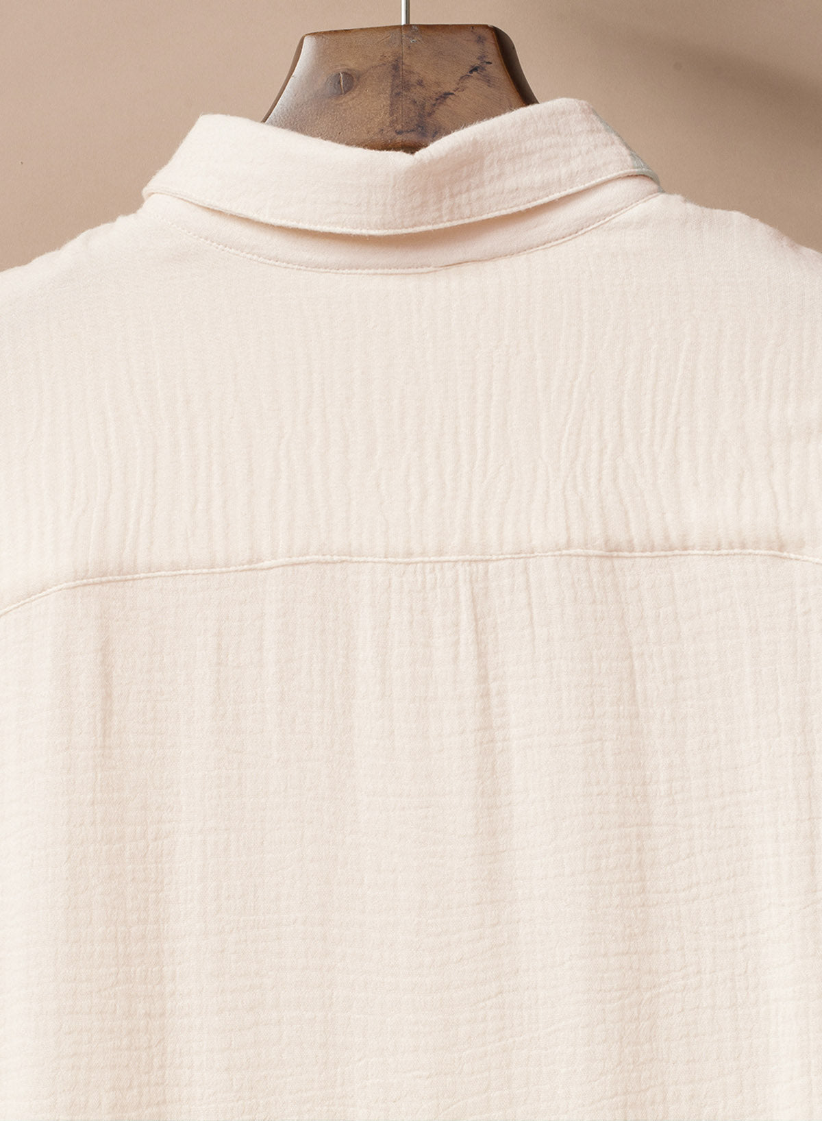 Ocevara Ocevara - White Solid Color Long Sun-proof Cardigan Cover Up - image 43